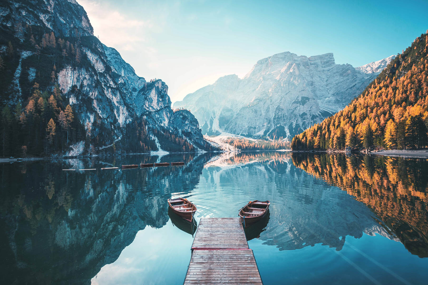 Bergsee Pragser Wildsee